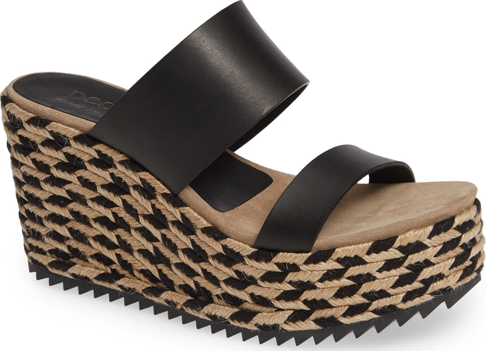 Pedro Garcia Dilia Woven Slide Wedge