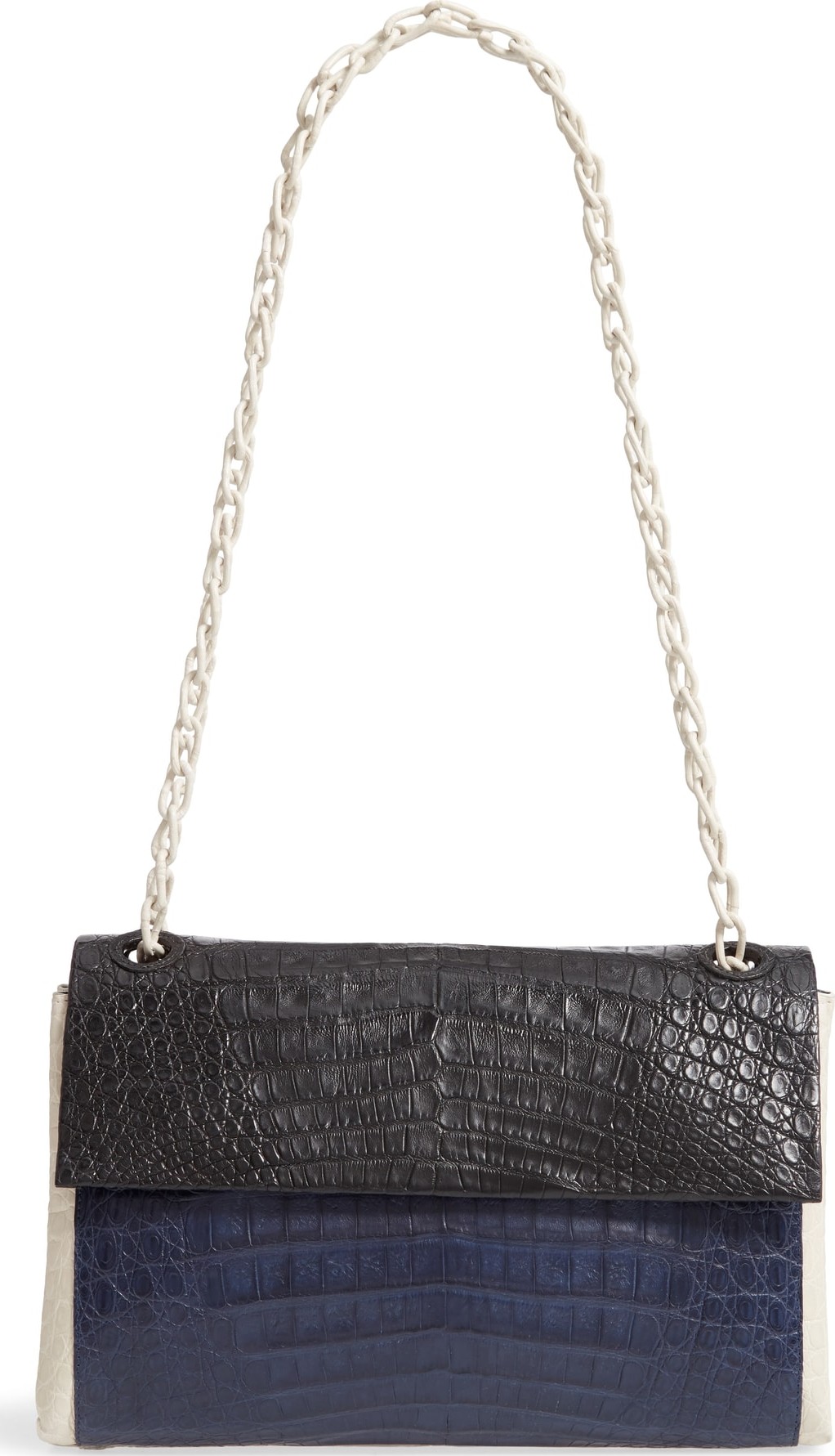 Nancy Gonzalez Medium Madison Genuine Crocodile Shoulder Bag