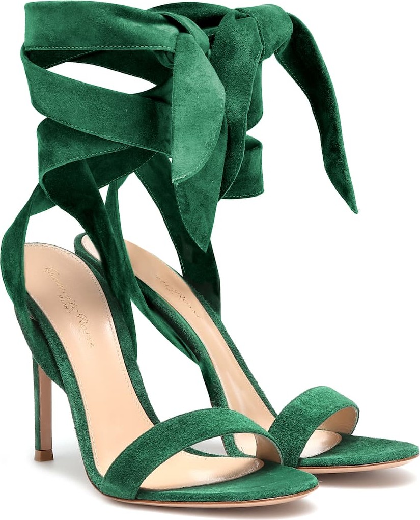 Gianvito Rossi Aluna suede sandals