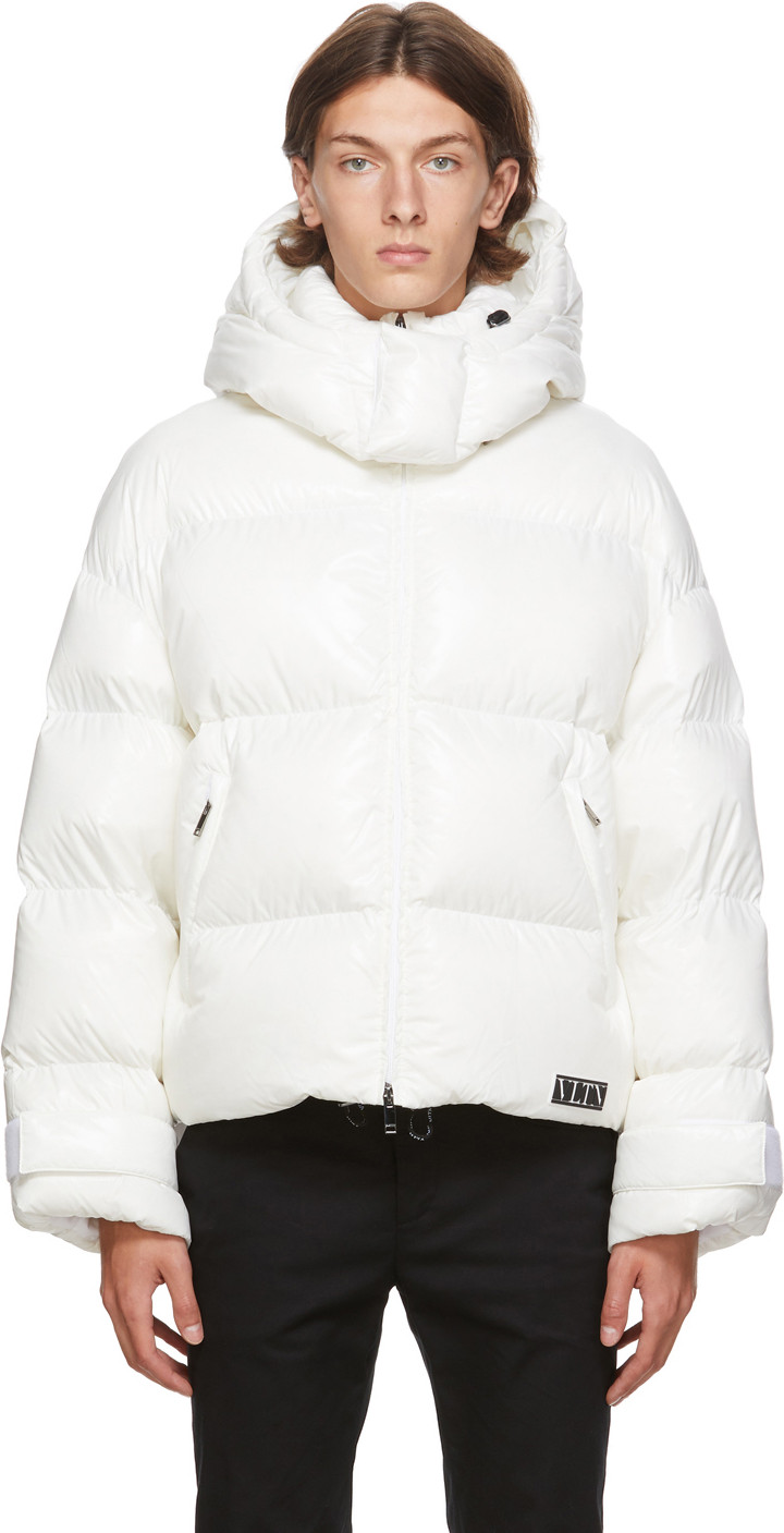 Valentino - White Down Puffer Jacket