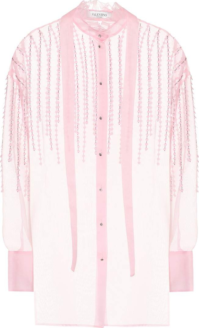 Valentino Silk organza blouse