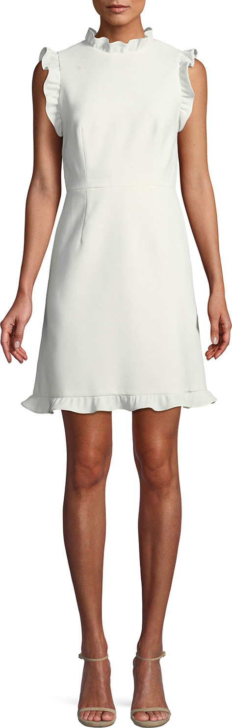 Jill Jill Stuart Little White Dress w/ Open Back
