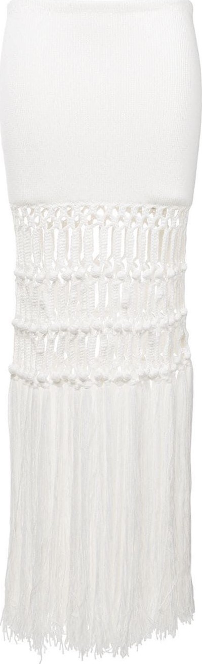 Sonia Rykiel fringed skirt