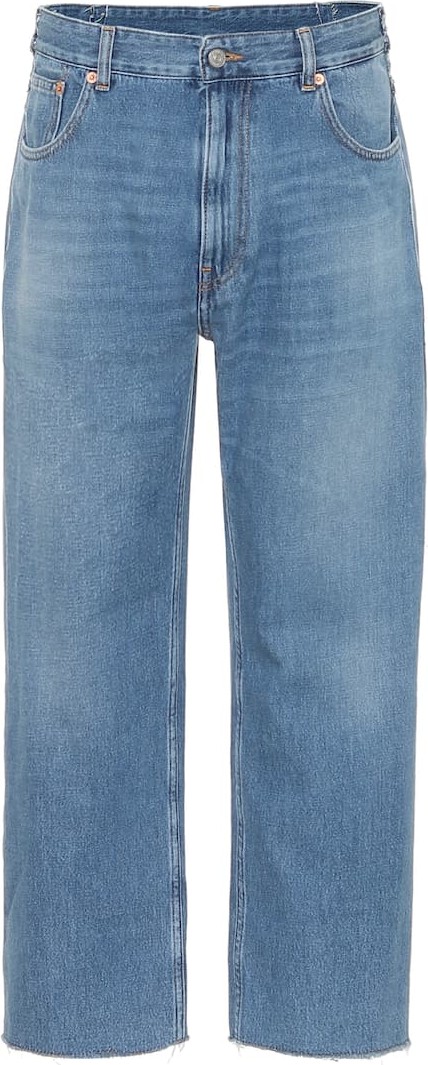 MM6 Maison Margiela High-rise straight jeans