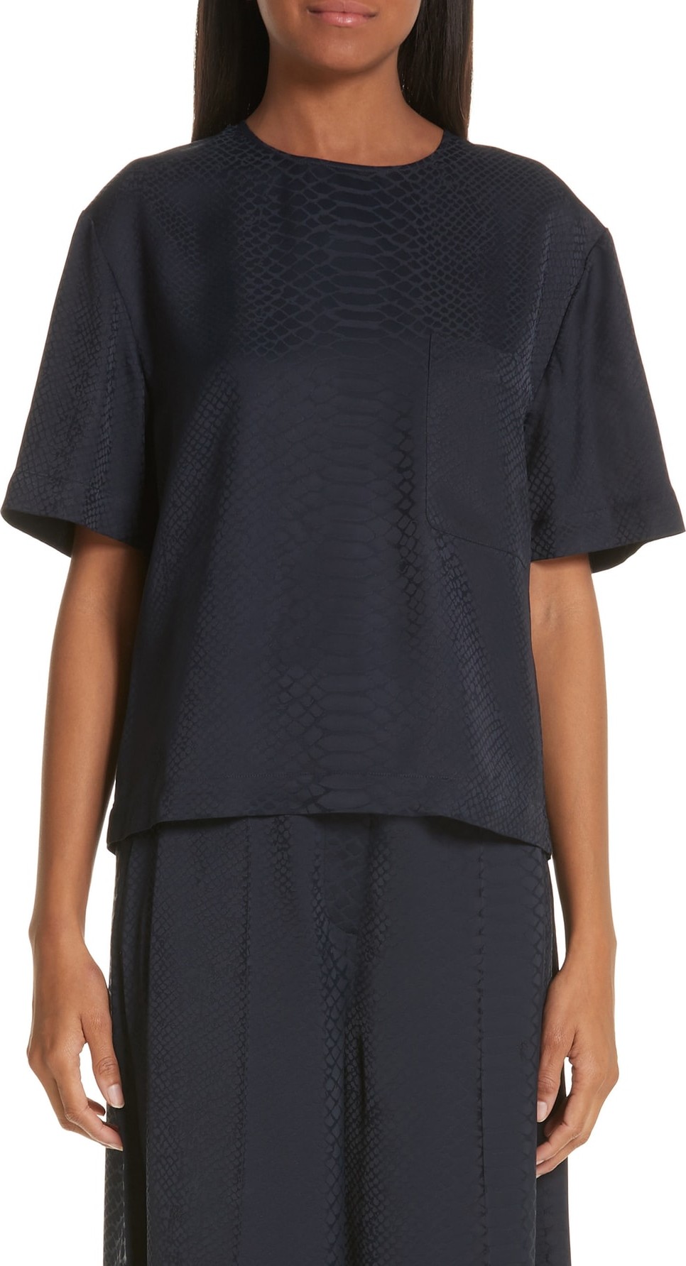 Stella McCartney Snake Woven Top
