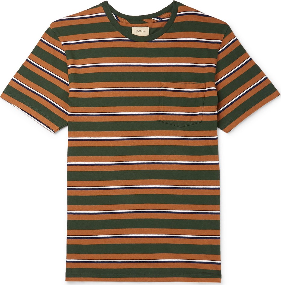 Bellerose Voley Striped Cotton-Jersey T-Shirt