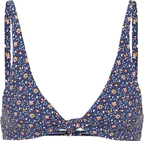 Tory Burch Palma printed bikini top