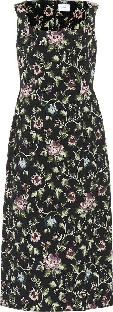 Erdem Arlie floral jacquard dress