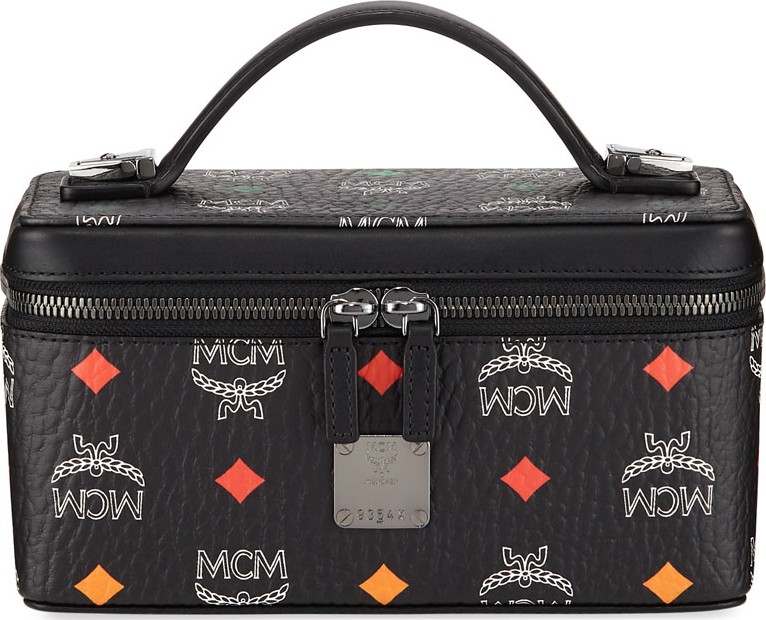 MCM Spektrum Visetos Mini Case with Crossbody Strap