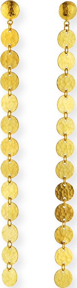 GURHAN Lush 24k Gold Single Drop Earrings