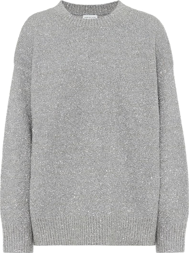 Dries Van Noten Metallic sweater