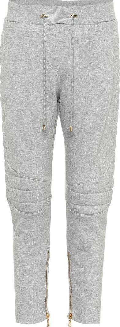 Balmain Cotton-blend trackpants