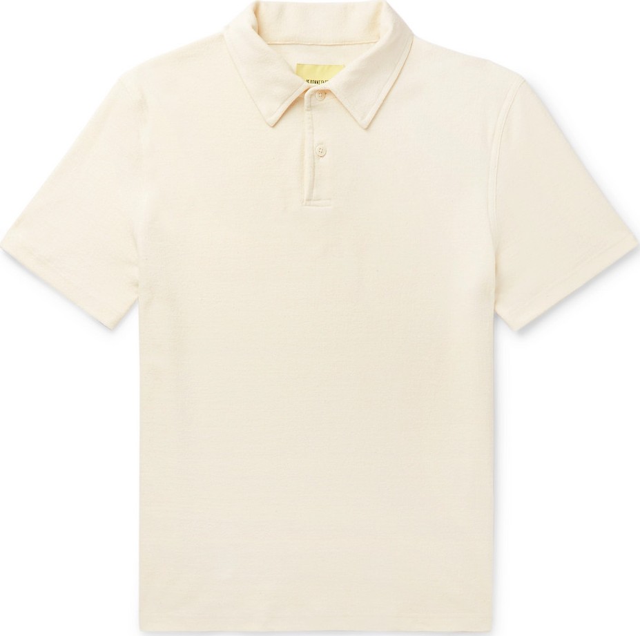 De Bonne Facture Organic Cotton-Terry Polo Shirt