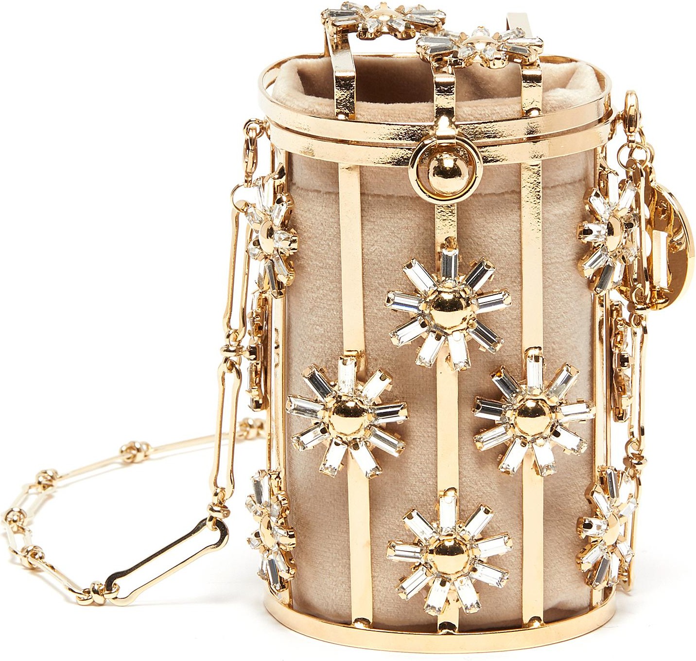 Rosantica 'Gelso' floral cage crossbody bag