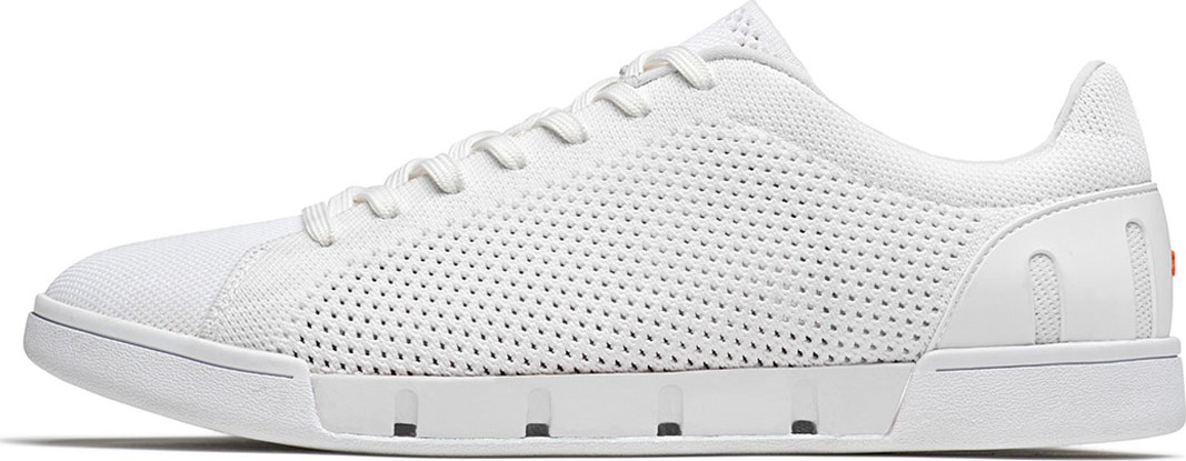 Swims Men's Breeze Knit Trainer Sneakers, White