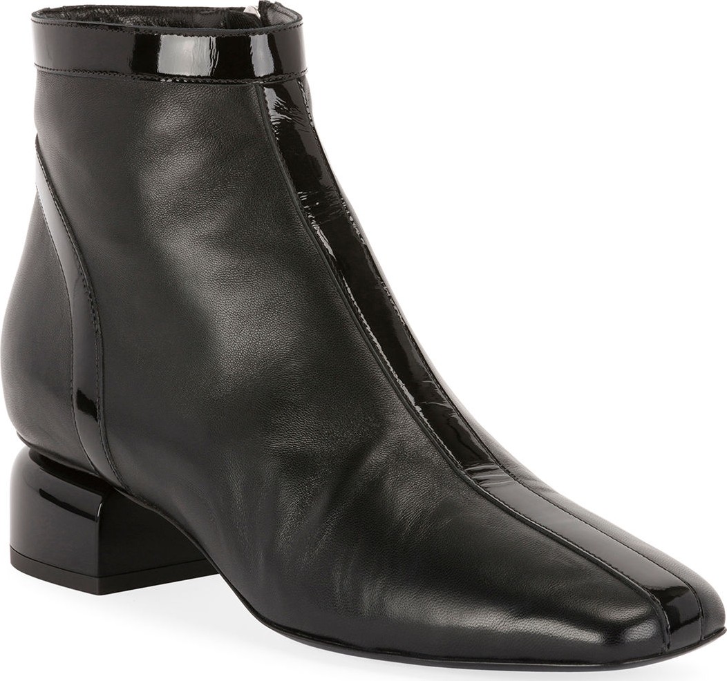 Pierre Hardy Frame Two-Tone Booties