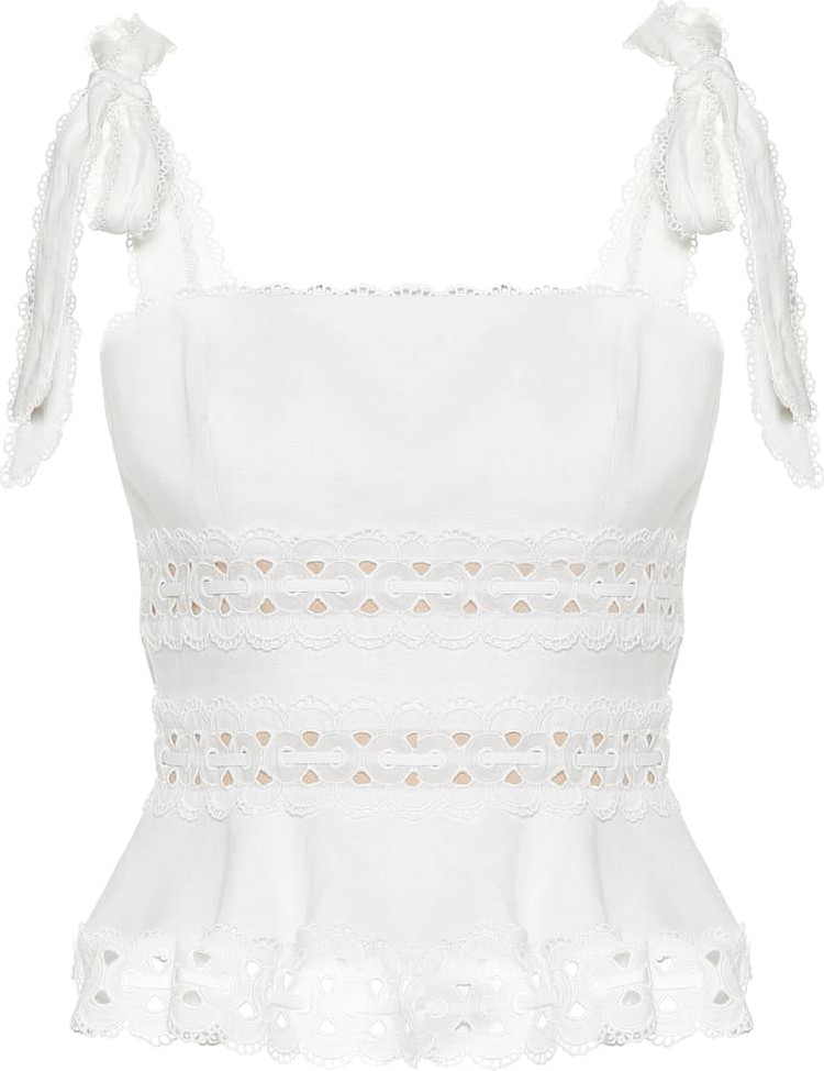 Zimmermann Kirra linen top