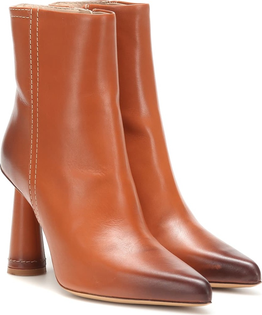 Jacquemus Les Bottes Toula leather ankle boots