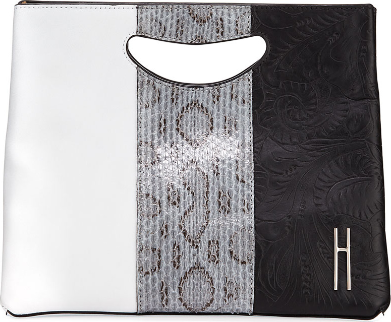 Hayward 1712 Basket Colorblock Clutch Bag Hayward 1712 Basket Colorblock Clutch Bag