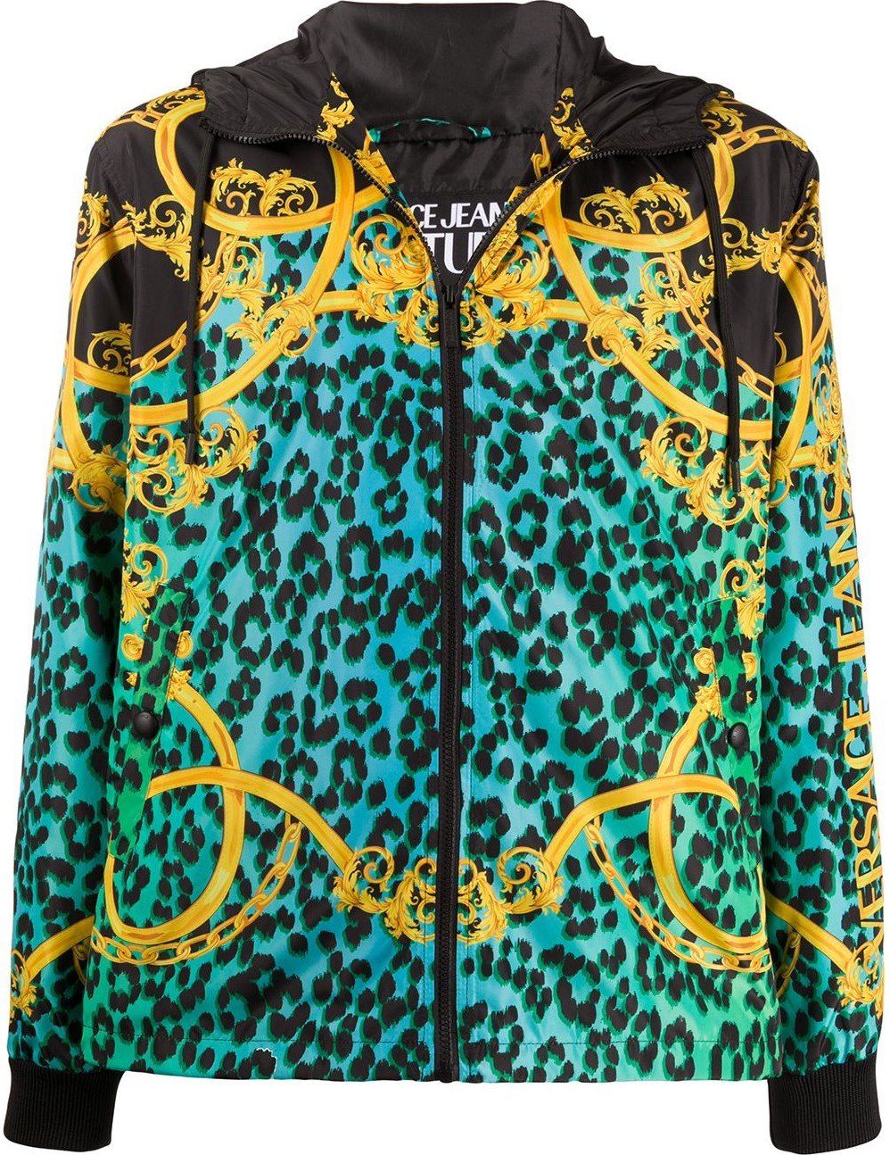 Versace Jeans Couture Baroque print jacket