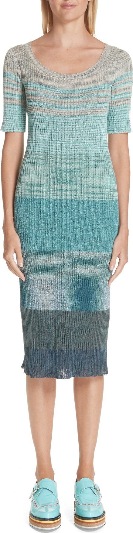 Missoni Boatneck Ribbed Dress