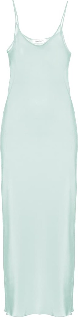 Ryan Roche Silk slip dress