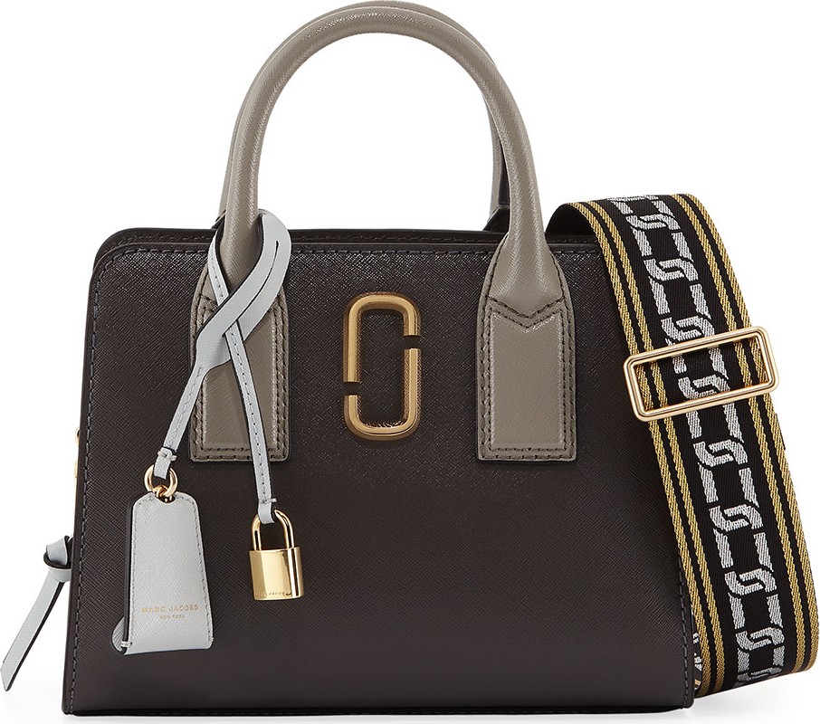 MARC JACOBS Little Big Shot Saffiano Tote Bag