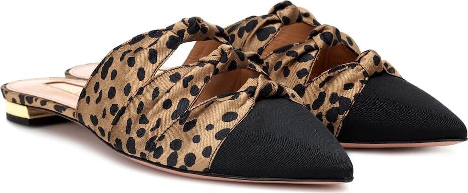 Aquazzura Exclusive to Mytheresa – Mondaine slippers