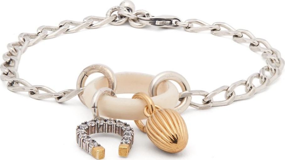 Bottega Veneta Mixed charm bracelet