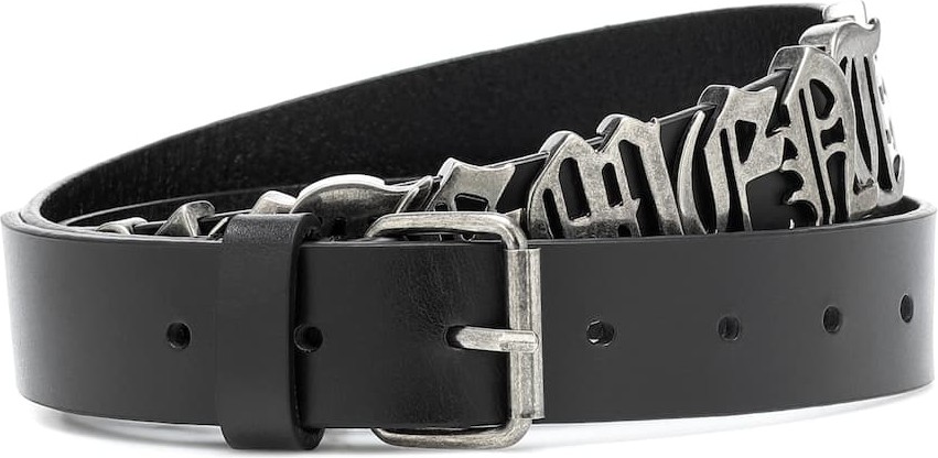 Vetements Embellished leather belt