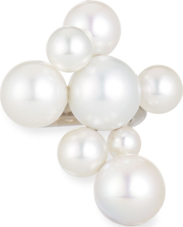 Assael Bubbles South Sea Pearl Ring, Size 6.25