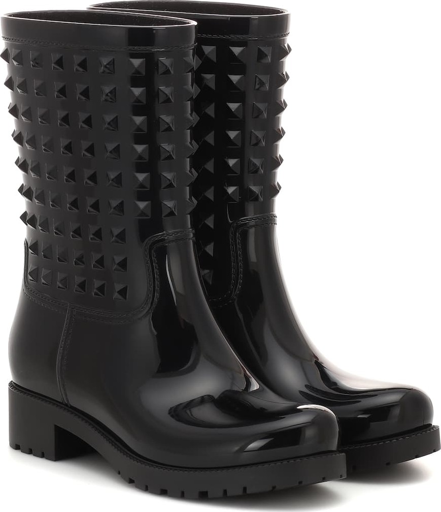 Valentino Valentino Garavani rubber rain ankle boots