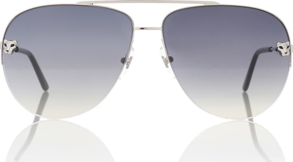 Cartier Panthère de Cartier aviator sunglasses