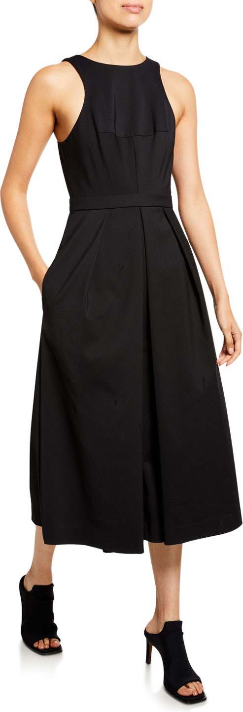 Tibi Agathe Sleeveless Jumpsuit