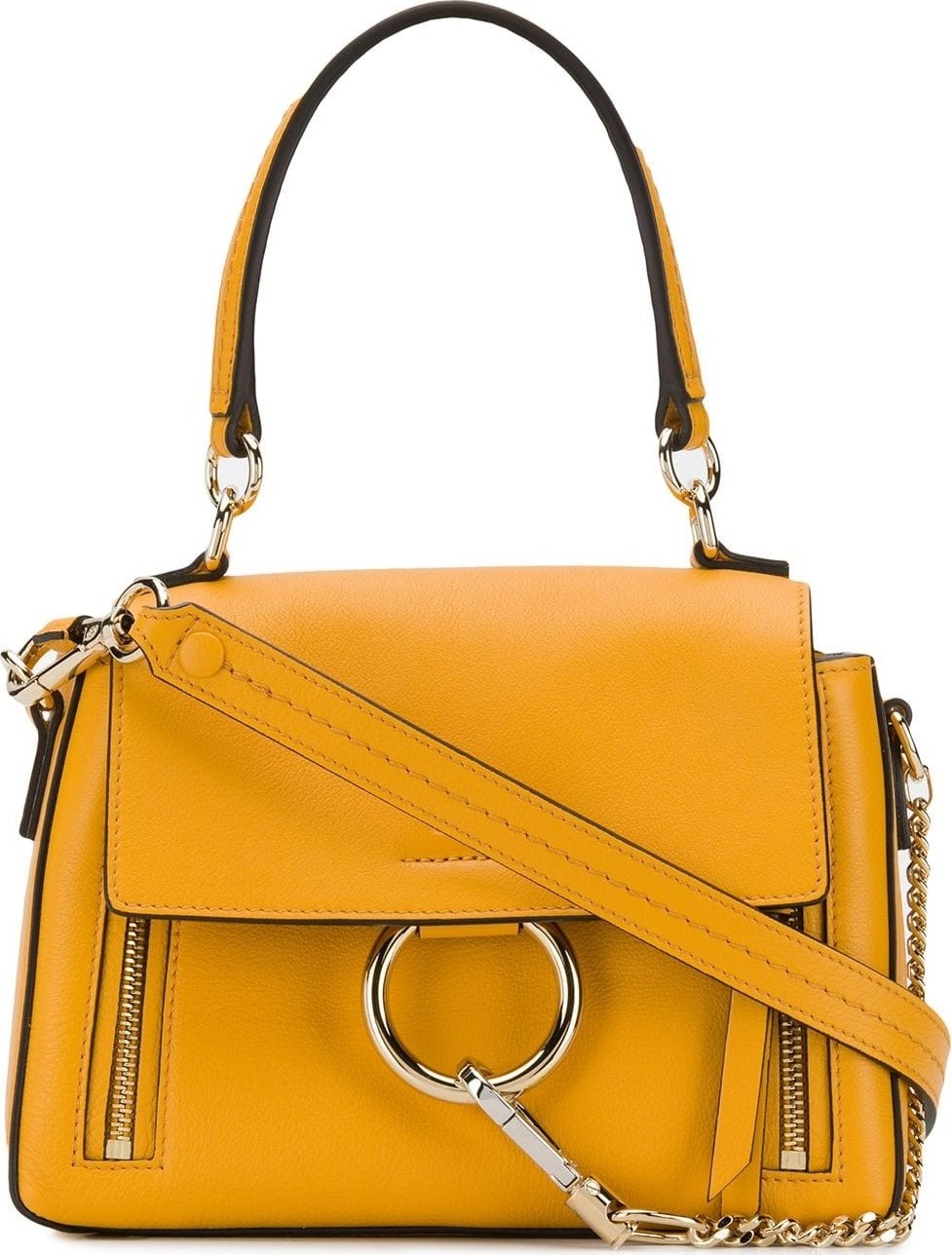 Chloe Yellow Mini Faye Bag