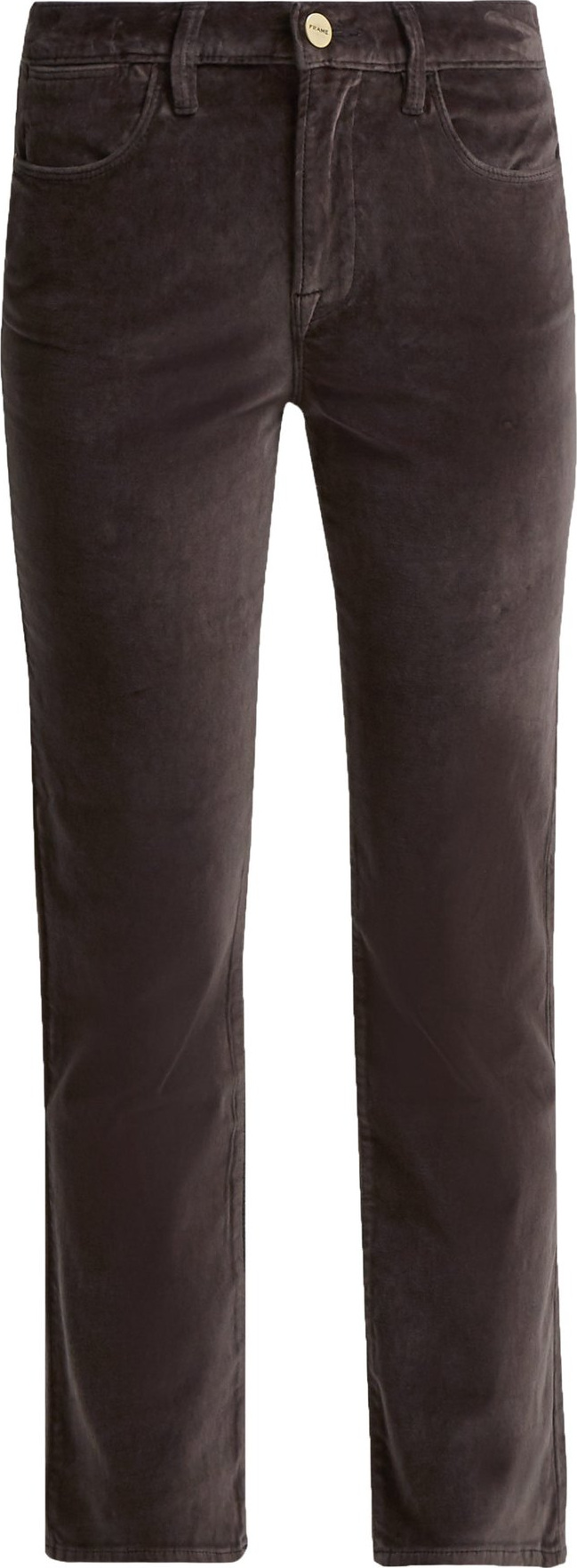 FRAME DENIM Le Velveteen cotton-blend velvet jeans