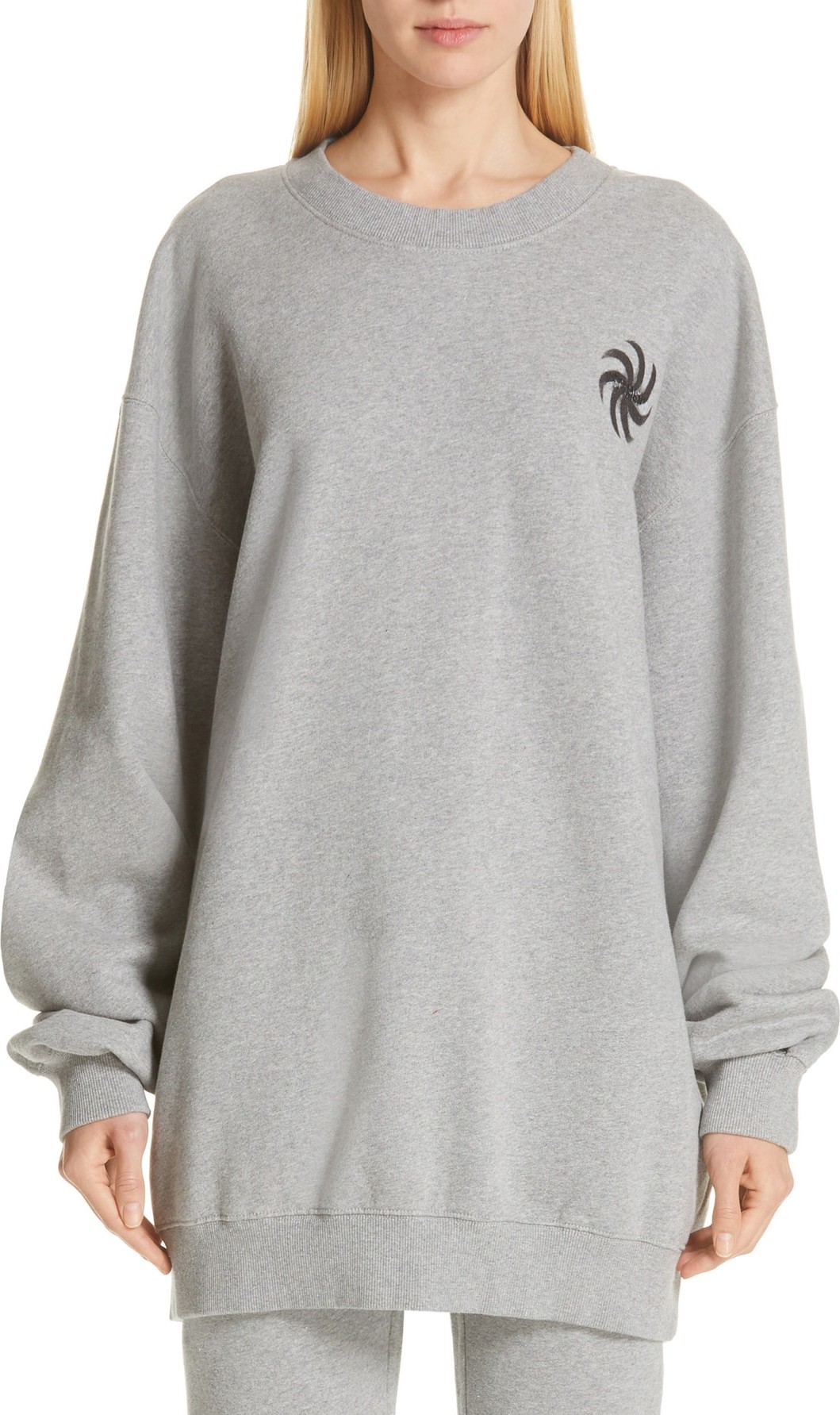 Vetements Elbow Cutout Crewneck Sweatshirt