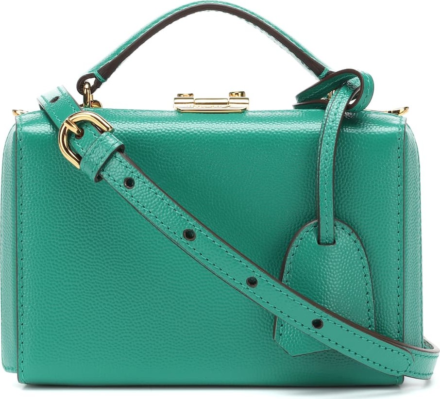 Mark Cross Grace Mini Box leather shoulder bag