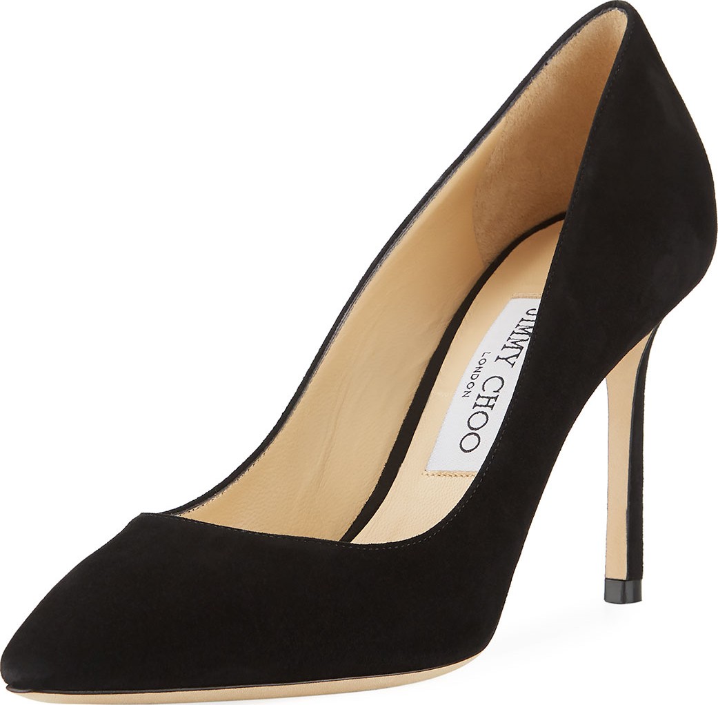 Jimmy Choo Romy Suede 85mm Pump