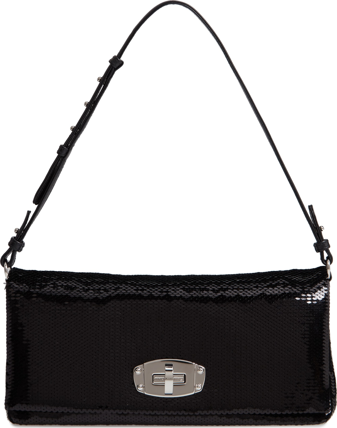 Miu Miu Paillettes Shoulder Bag