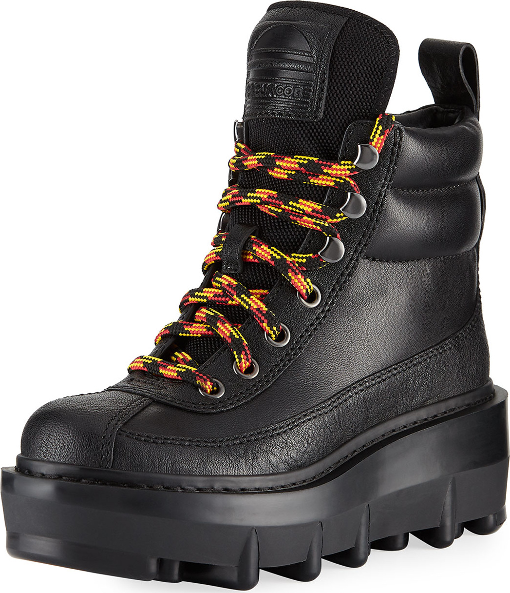 MARC JACOBS Shay Wedge Hiking Boots