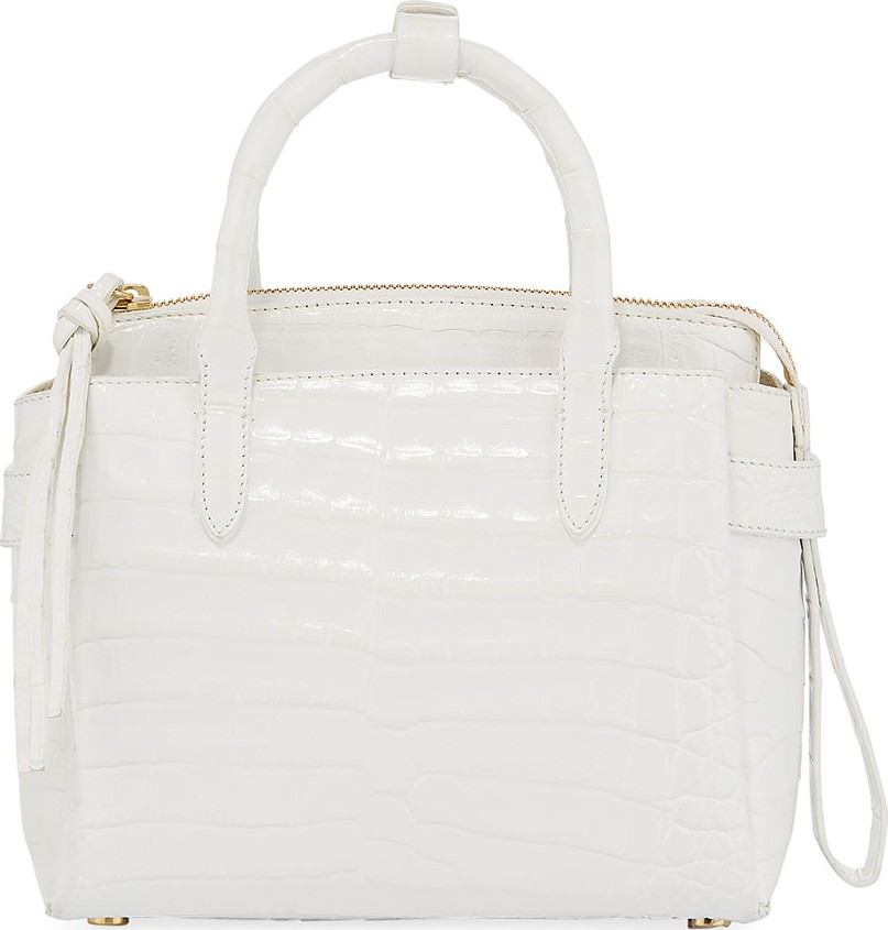 Nancy Gonzalez Cristy Small Crocodile Satchel Bag