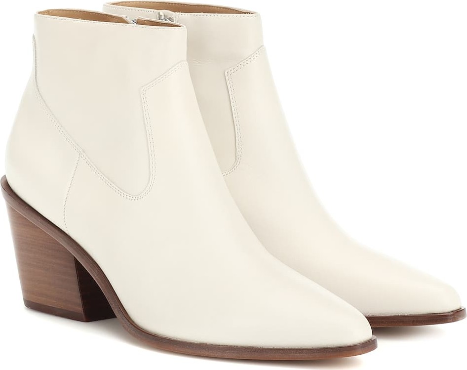 Rag & Bone Razor leather ankle boots