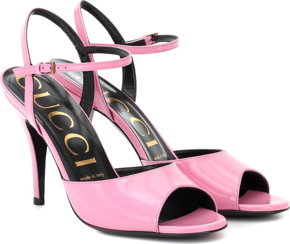 Gucci Scarlet leather sandals