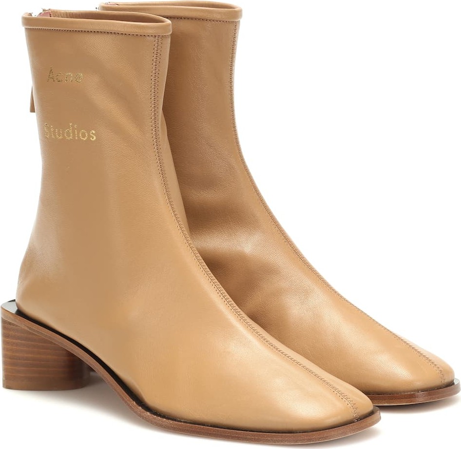 Acne Studios Leather ankle boots