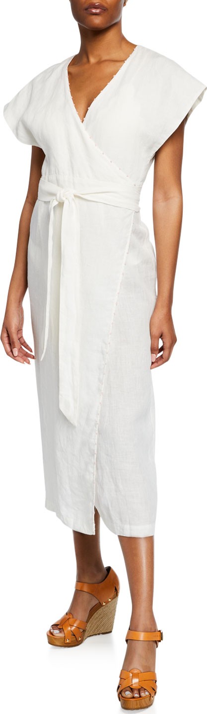 Marysia Watermill Coverup Wrap Dress