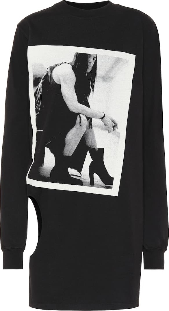Rick Owens Printed cotton sweater