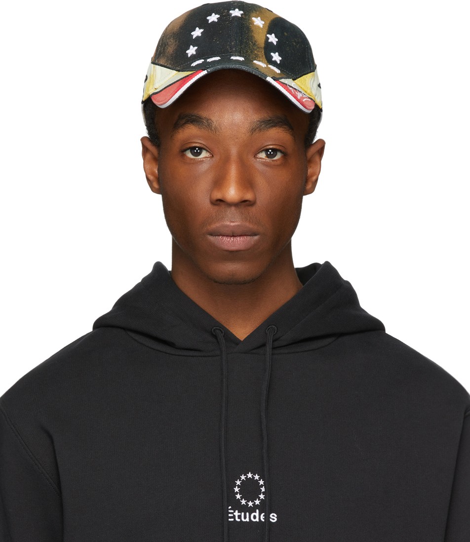 Etudes Black Bleached Europa Cap