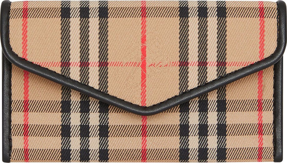 Burberry London England Small 1983 Check Envelope Cardcase