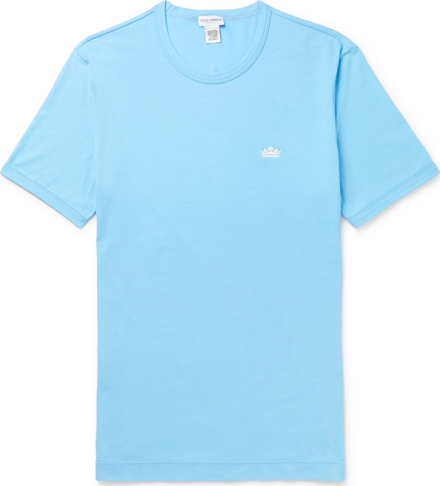 Dolce & Gabbana Stretch-Cotton Jersey T-Shirt